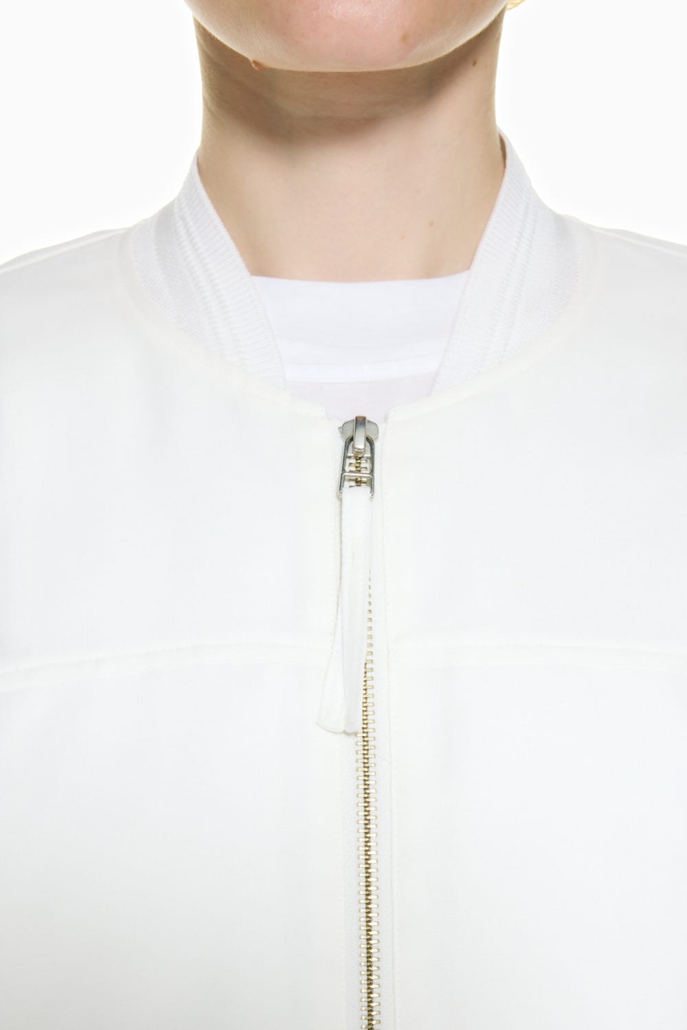 MONSTER SLEEVES BLOUSON WHT 38