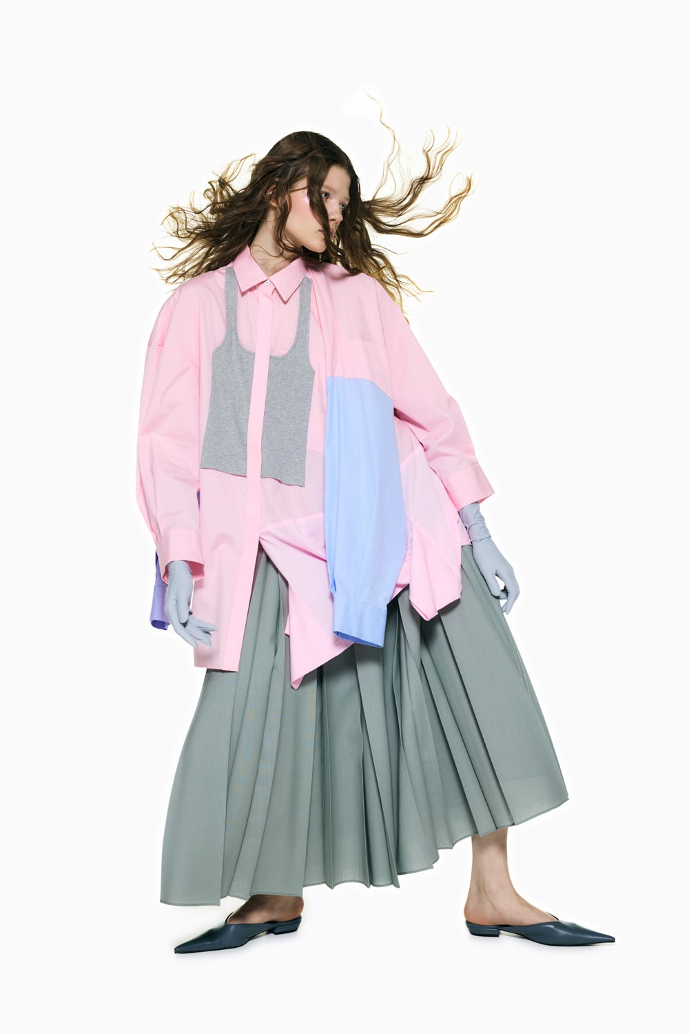 DOCKING SHIRT L/PNK 38