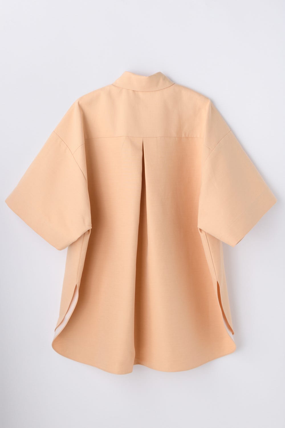 LOOSE HALF-SLEEVE SHIRT L/BEG 38