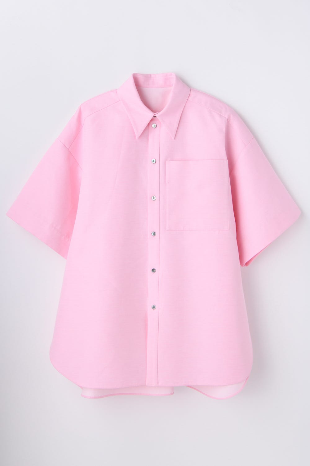 LOOSE HALF-SLEEVE SHIRT L/PNK 38