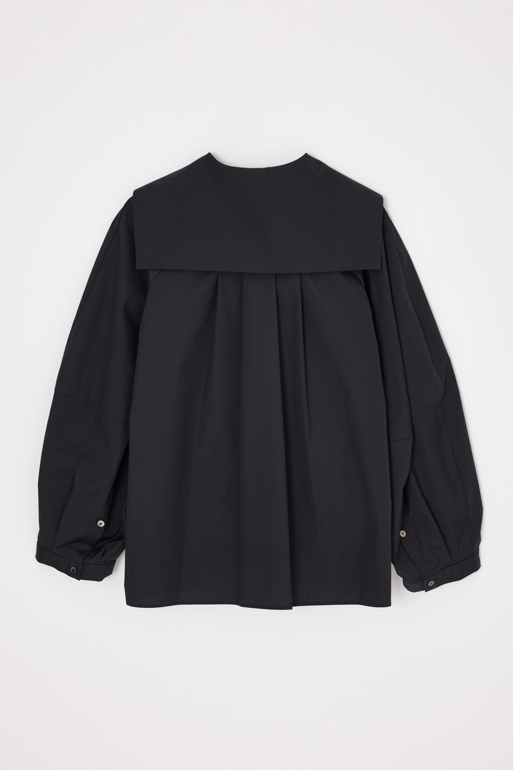 TWO-WAY RIBBON SHIRT BLK 38