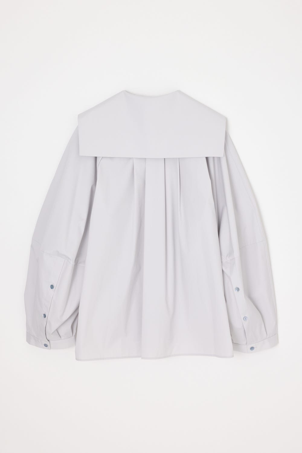 TWO-WAY RIBBON SHIRT L/GRY 38