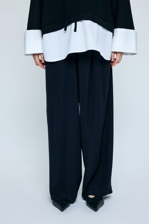 TAPERED WIDE PANTS