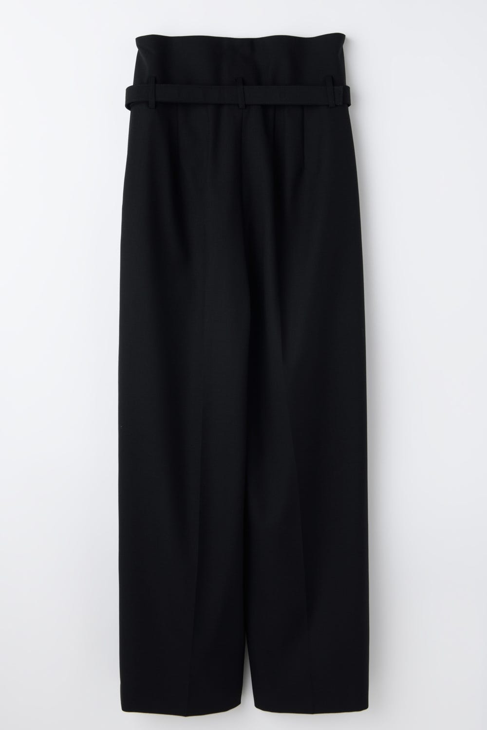 BELT WIDE TROUSERS BLK 38
