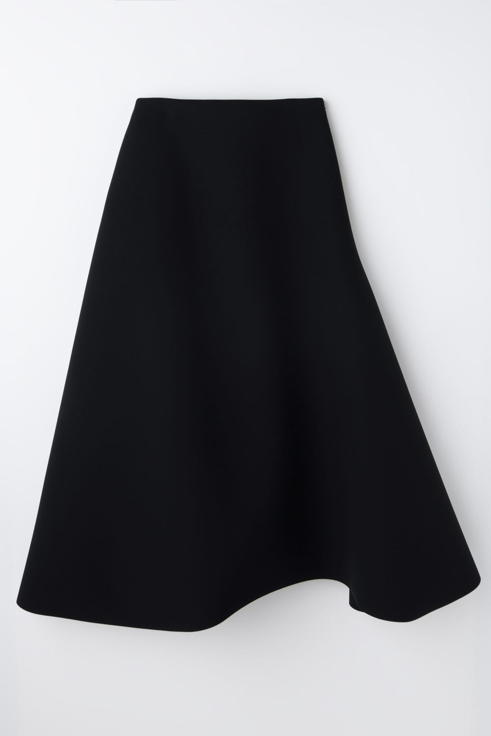 MINIMAL FLARE-SKIRT BLK 36