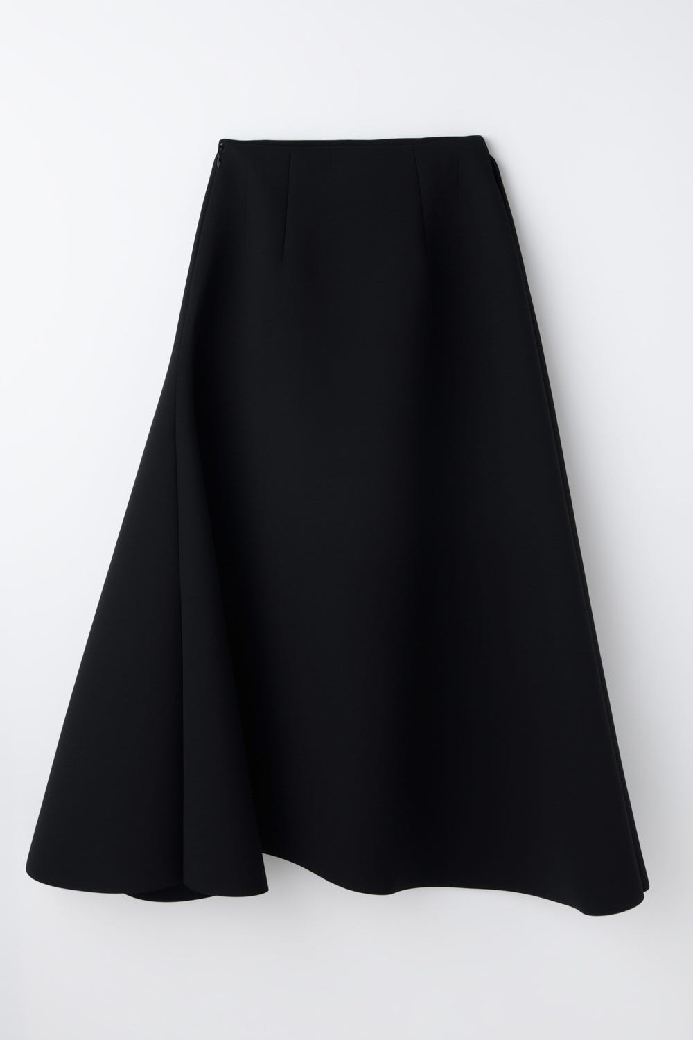 MINIMAL FLARE-SKIRT BLK 36