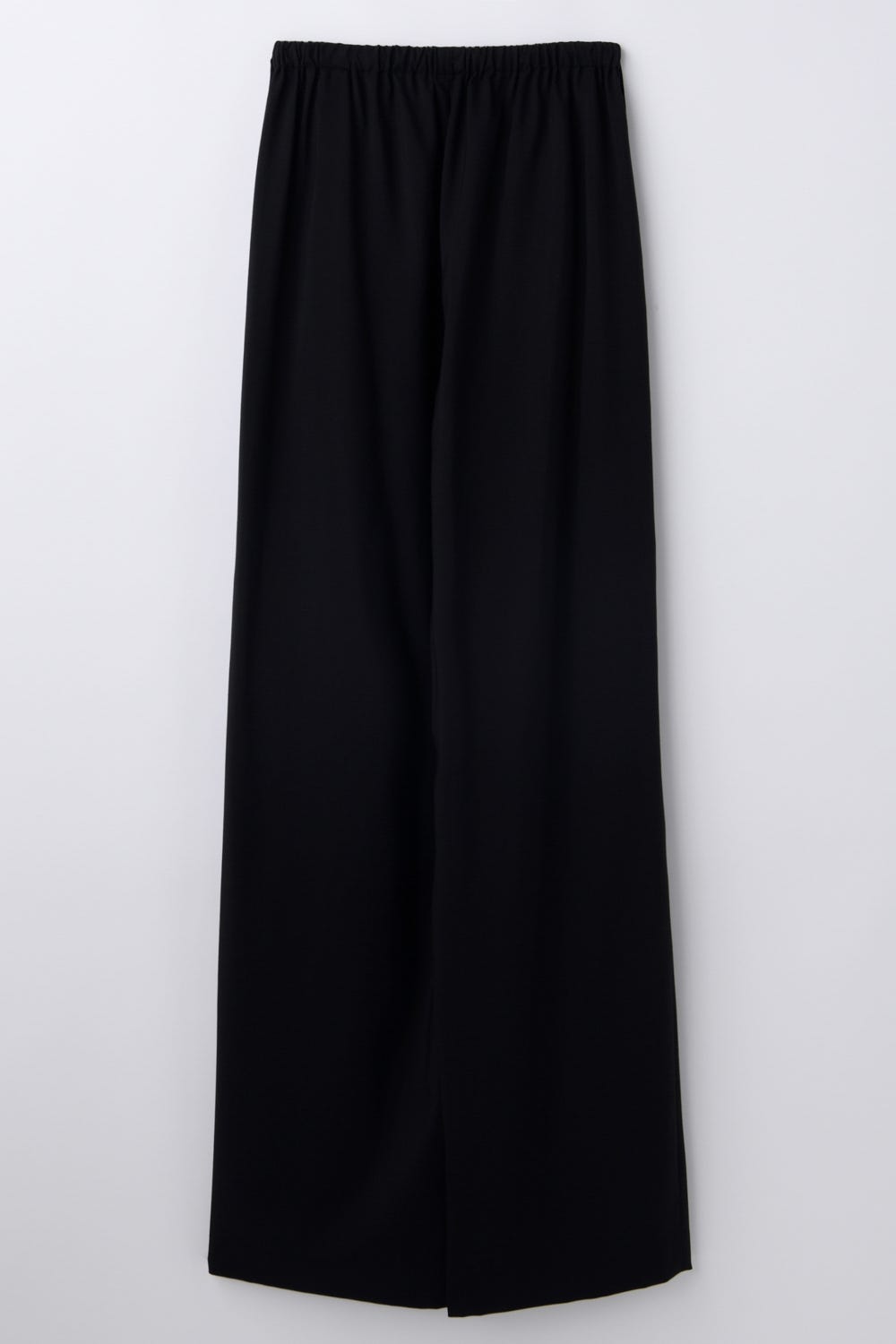 DRAWSTRING WIDE-PANTS BLK 36