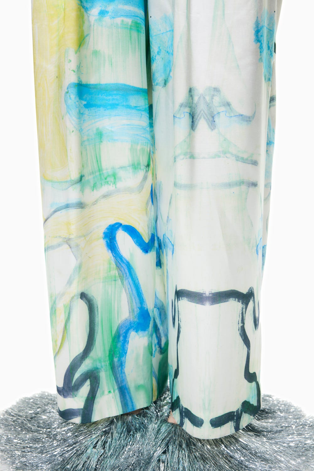 DRAWSTRING WIDE-PANTS Multi_1 38