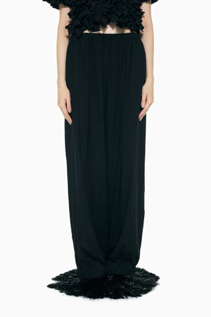 RELAX ELASTIC-HEM PANTS