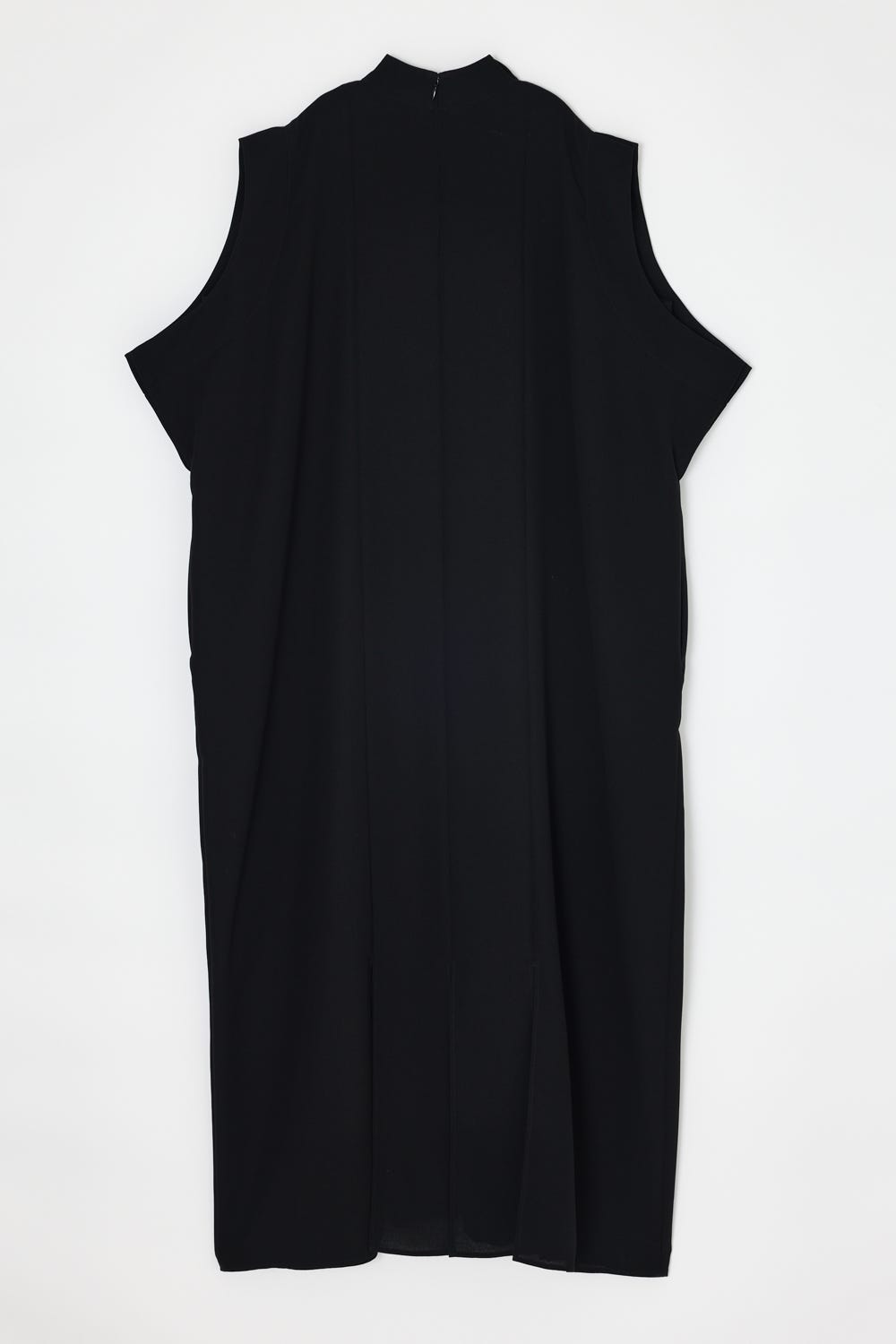 SHREDDER HEM DRESS BLK 36