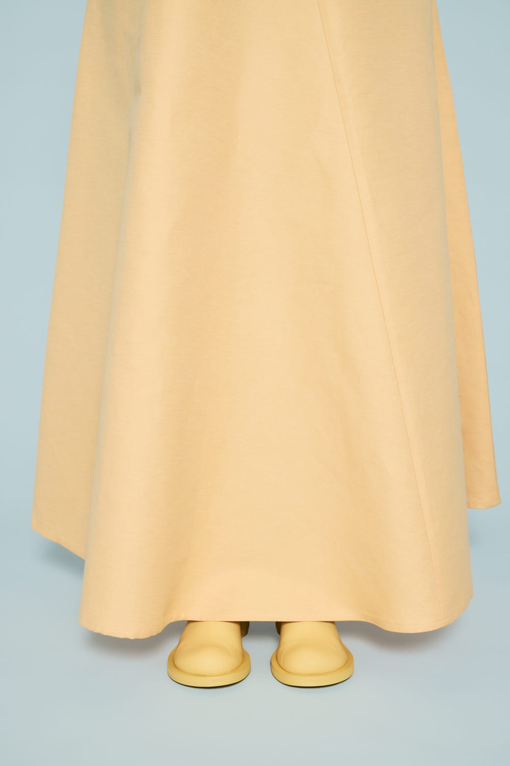 A-LINE MAXI-LENGTH DRESS L/BEG 36