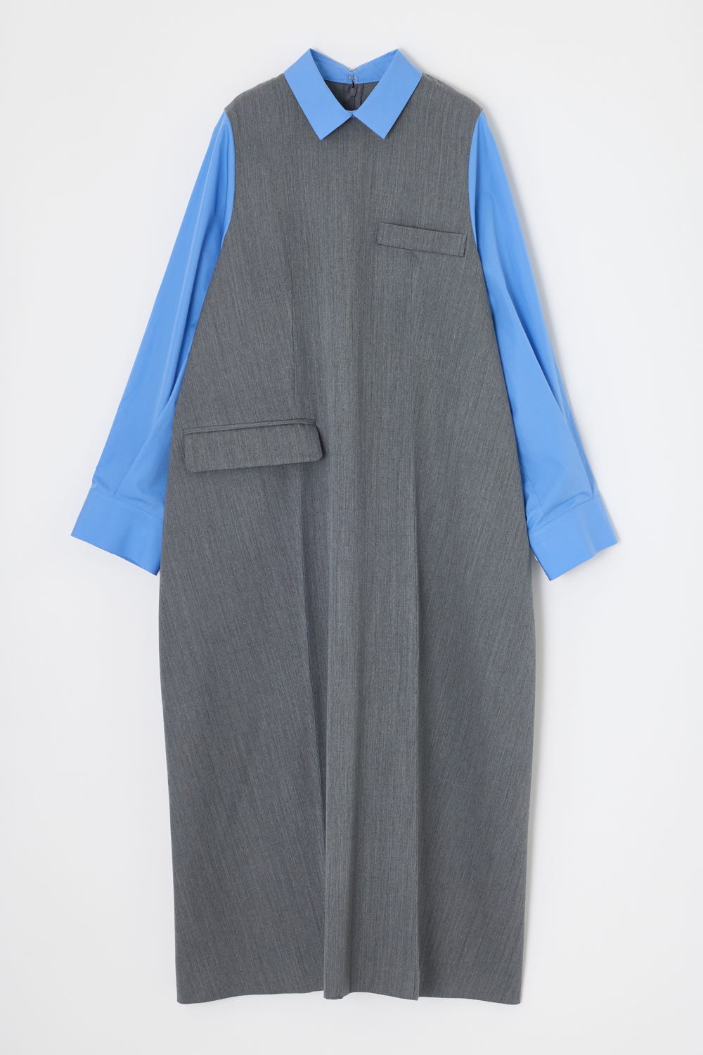 BRAZER DRESS T.GRY 38