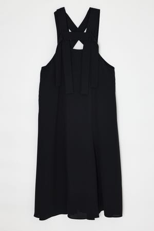 BACK-CROSS JUMPER-SKIRT