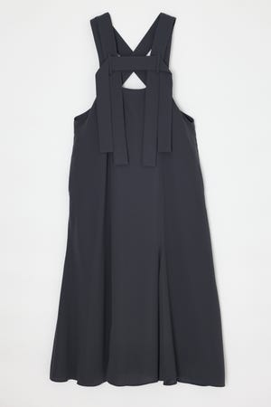 ENFOLD　ミリオーネサロペットSKIRT ENFOLD☆ミリオーネ ストレートサロペット ジャンパースカート