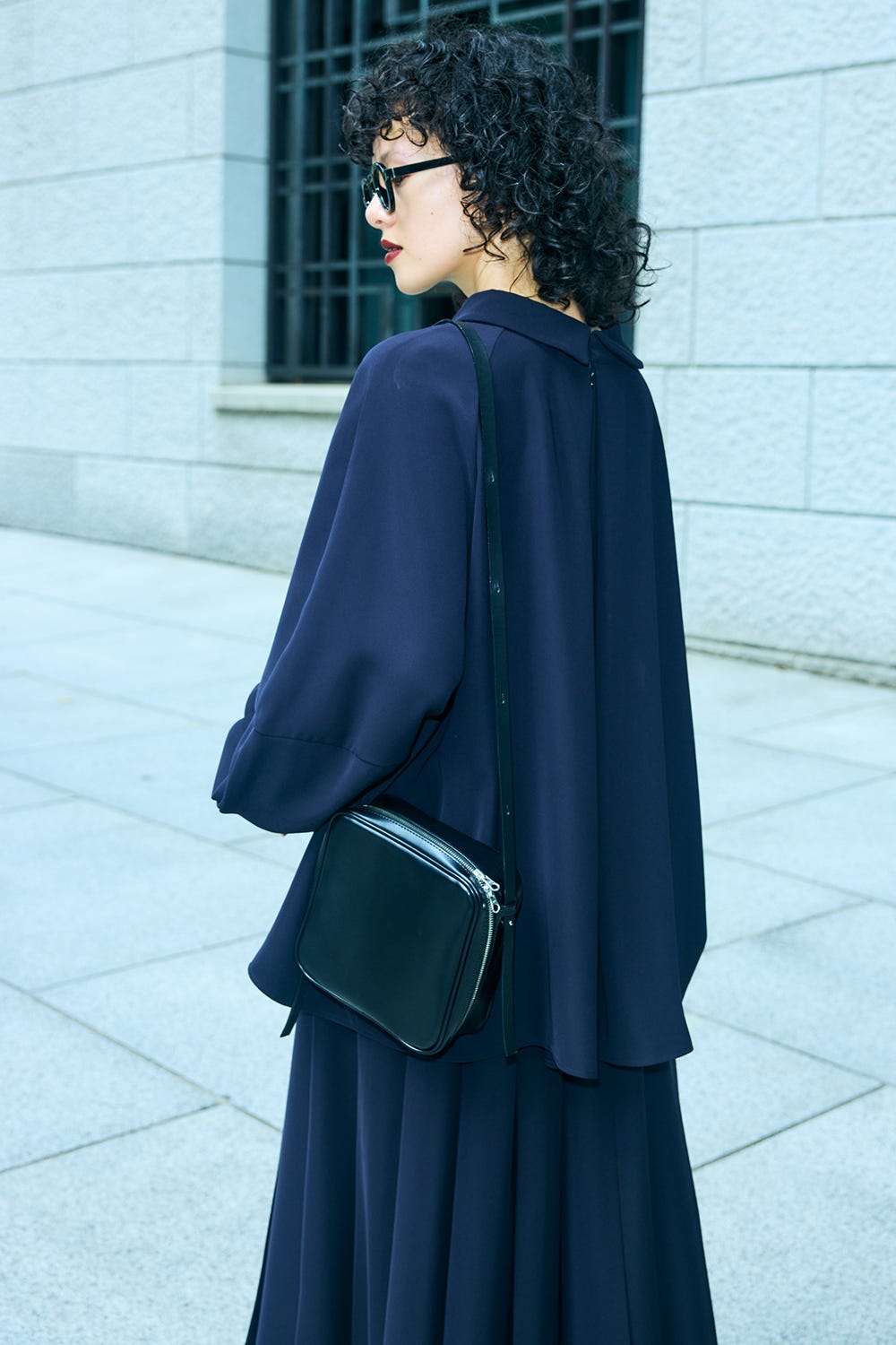 TWO-WAY SQUARE-BAG BLK 38