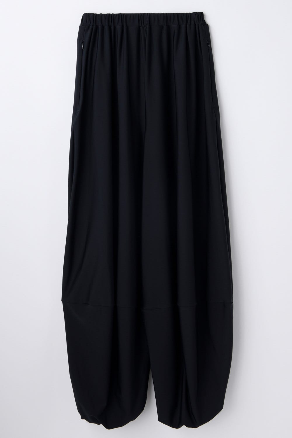 WIDE BALLOON-PANTS BLK 38