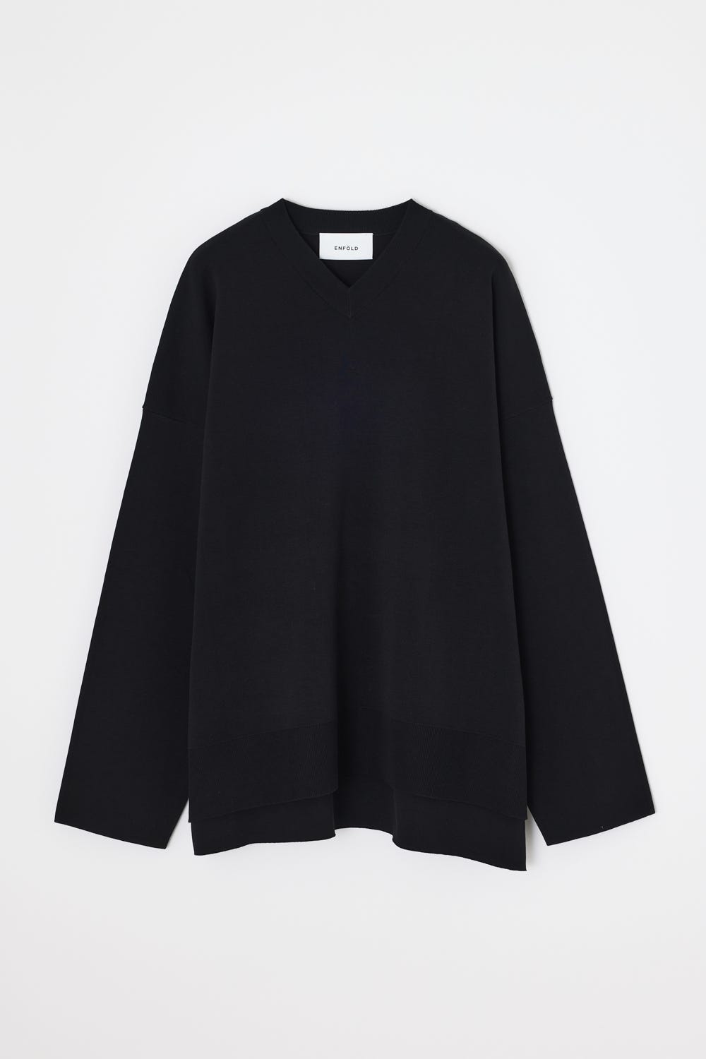 V-NECK PULLOVER BLK 38