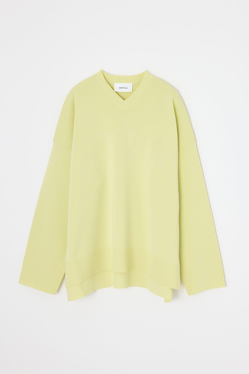 V-NECK PULLOVER L/YEL 38
