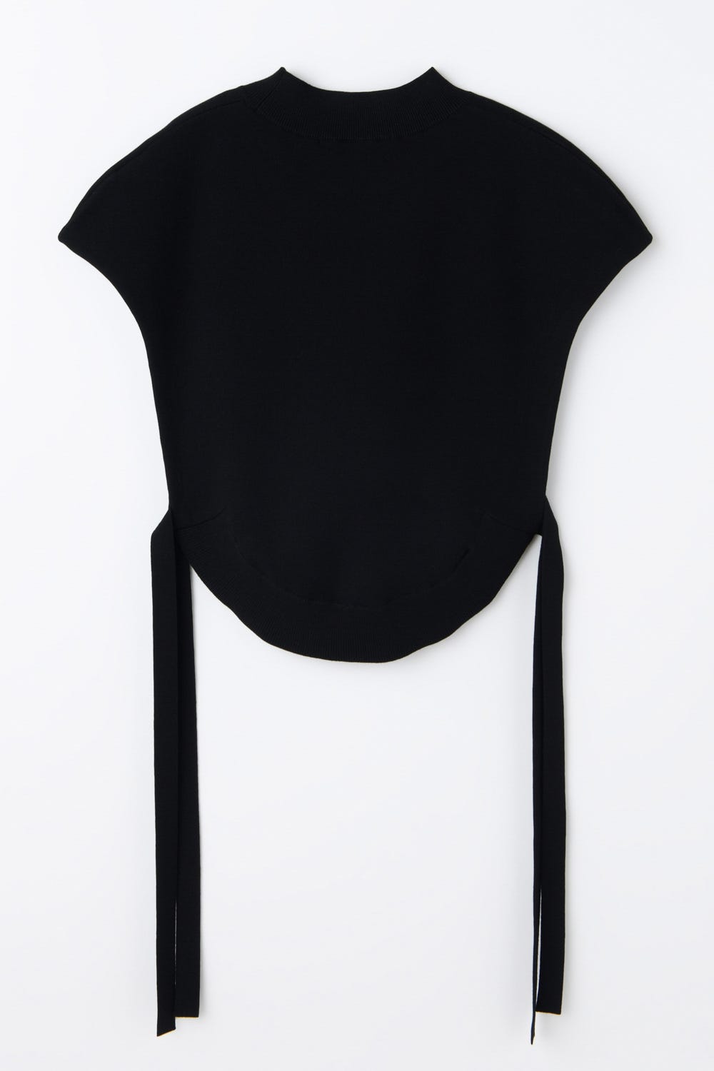 ROUND VEST BLK 38