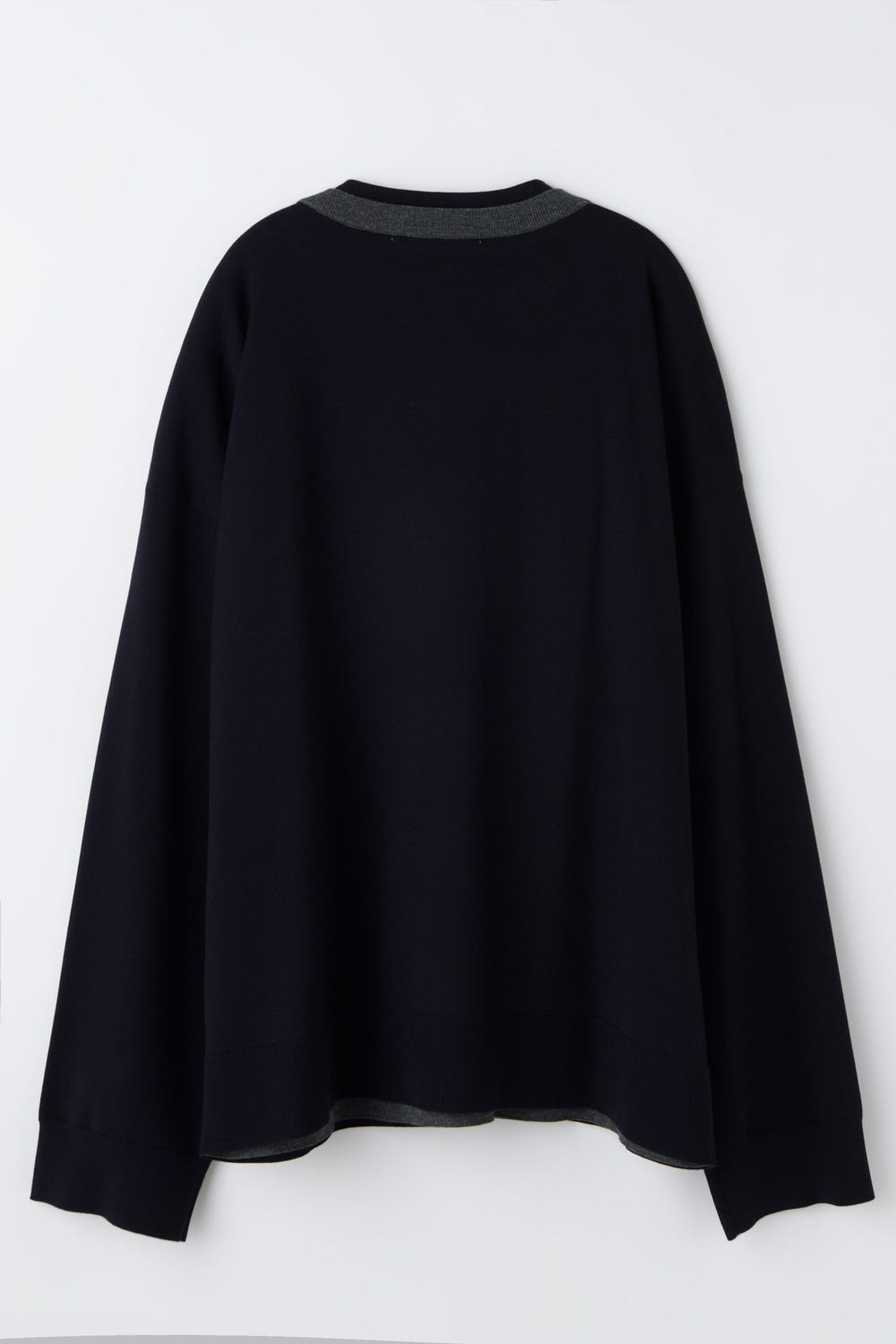 CLASSIC LAYERED PULLOVER D/NVY 38
