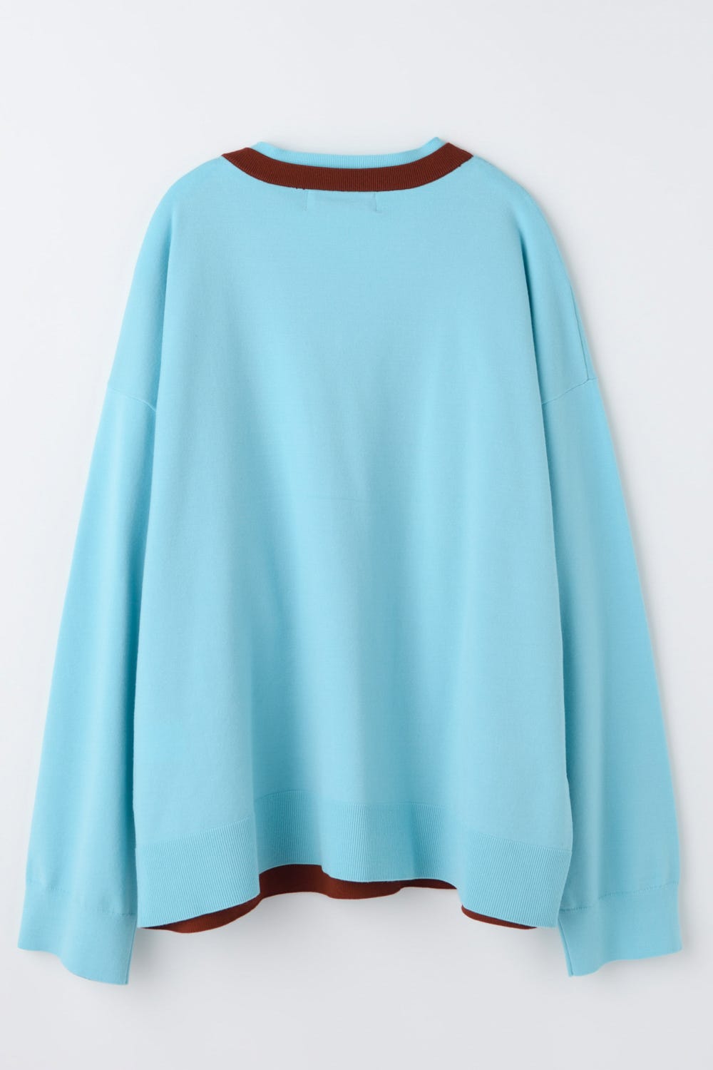 CLASSIC LAYERED PULLOVER L/BLU 38