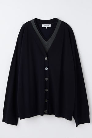 2024AW エンフォルド V-NECK LAYERED PULLOVER 38 2024AW エンフォルド V-NECK LAYERED PULLOVER 38