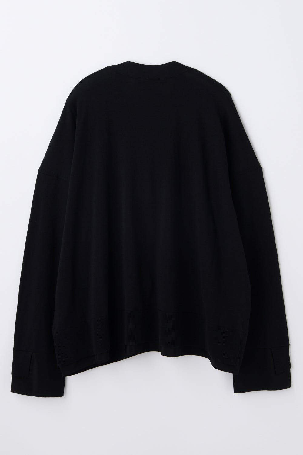 FABRIC DOCKING CARDIGAN BLK 38