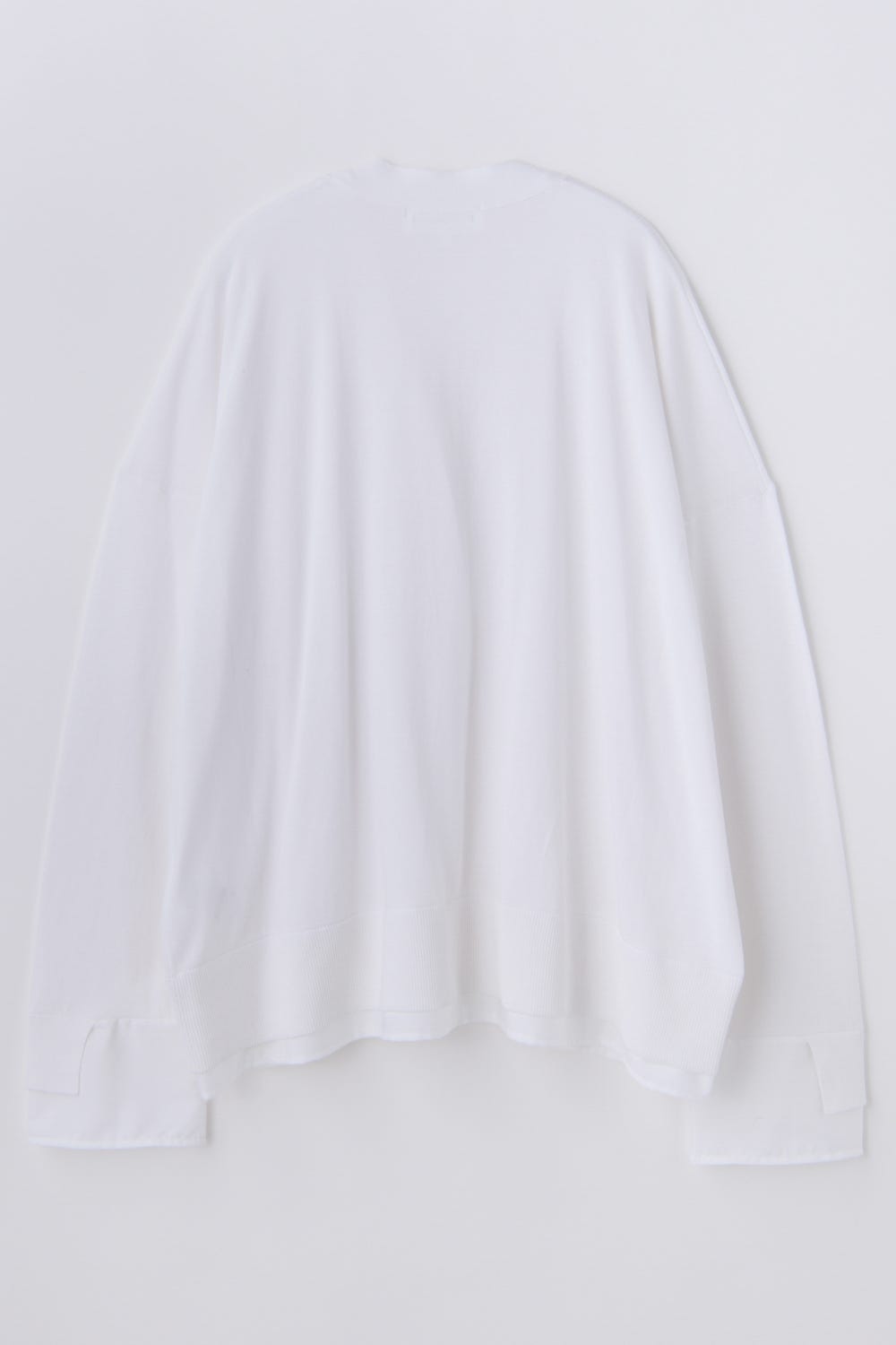 FABRIC DOCKING CARDIGAN WHT 38