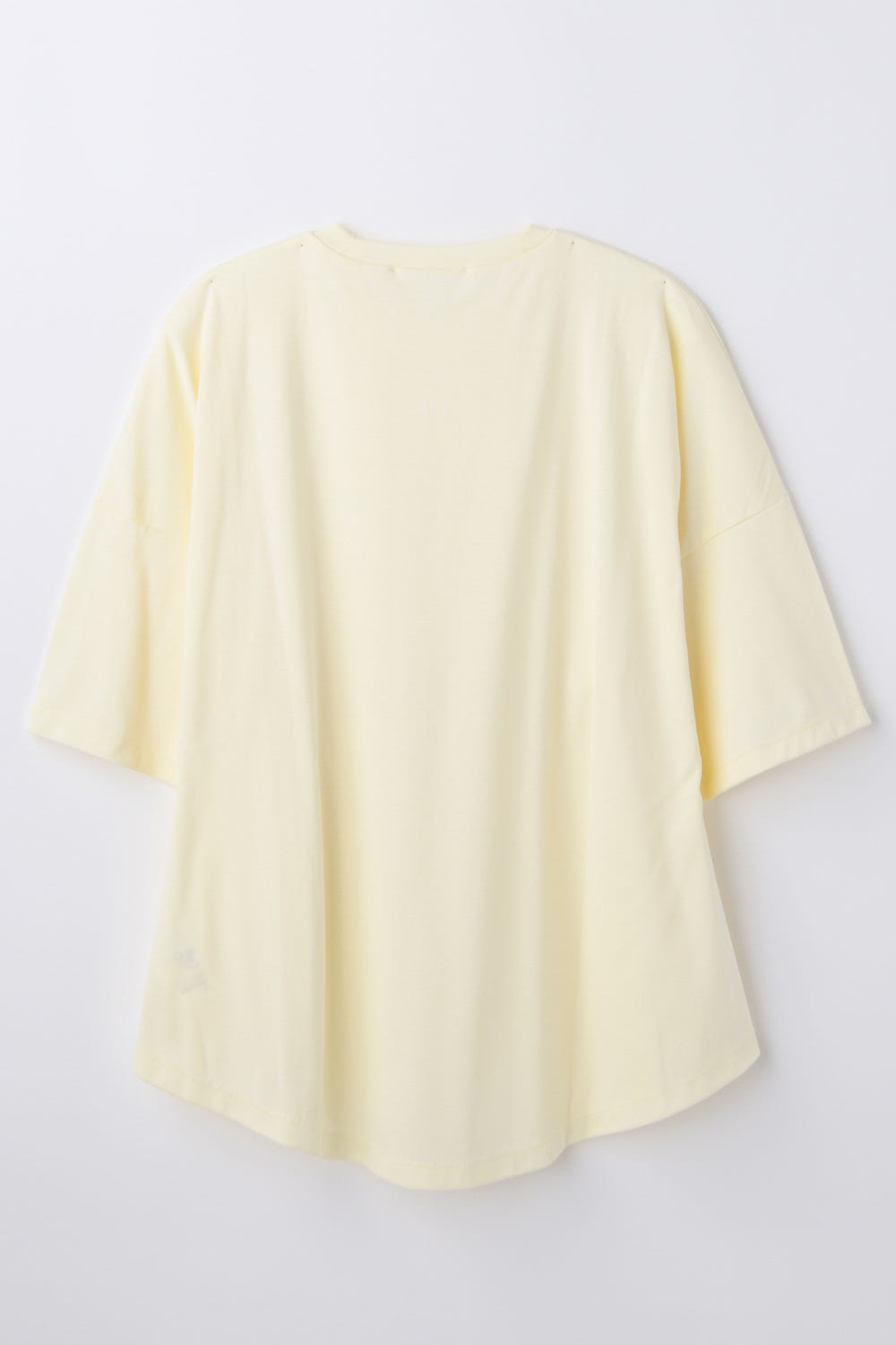 PEPLUM LOOSE T-SHIRT ECRU 38