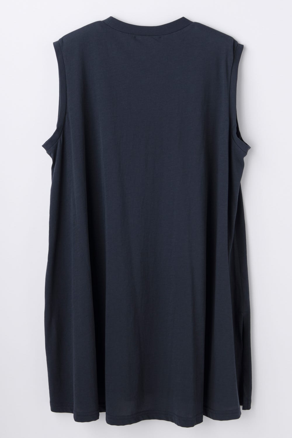 SLIT A-LINE TANK-TOP D/GRY 38