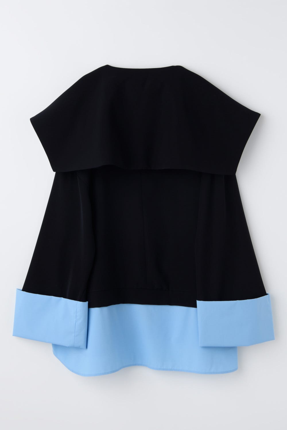 DOUBLE CUFFS BOX PULLOVER D/NVY 38