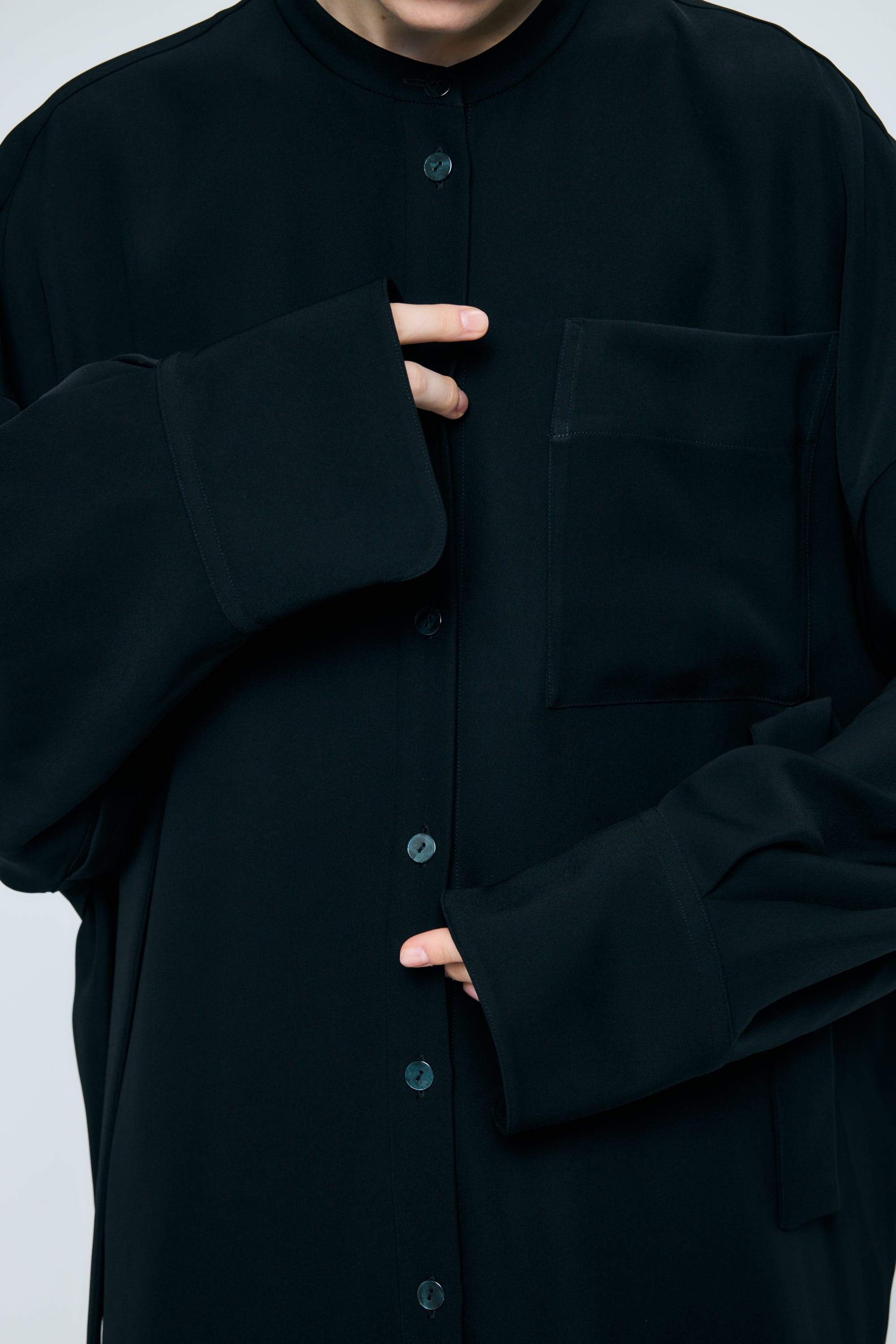 MANY-STYLE OVER SHIRT｜38｜WHT｜SHIRTS AND BLOUSES｜|ENFÖLD