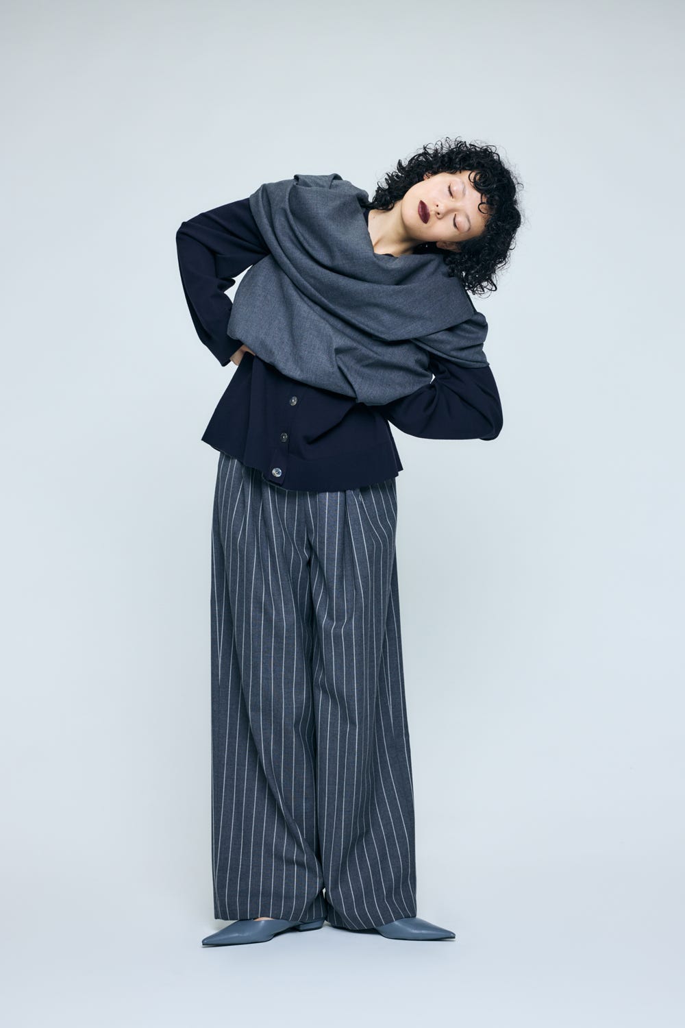 BALLOON VEST C.GRY 38