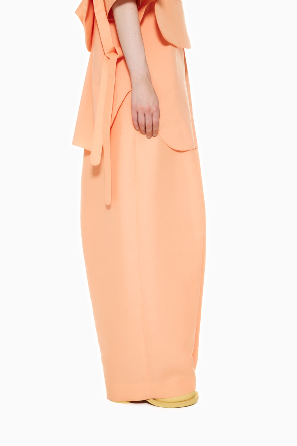 WIDE COCOON TROUSERS L/ORG 36