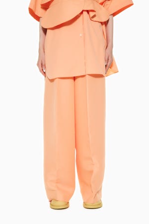 WIDE COCOON TROUSERS
