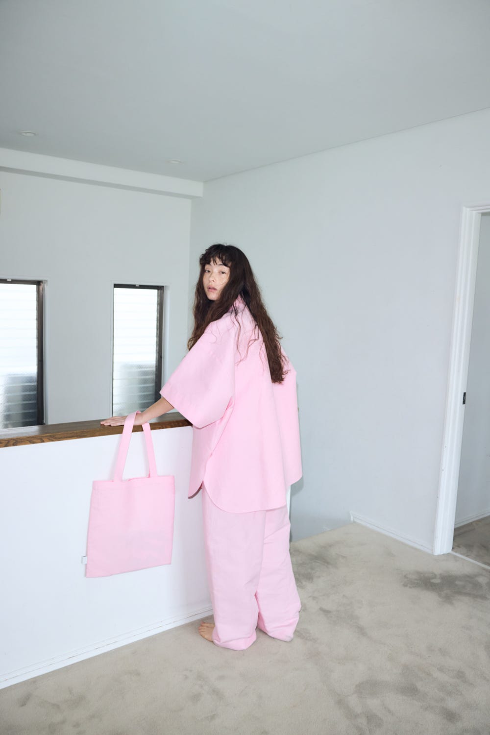 EASY CURVE TROUSERS L/PNK 36