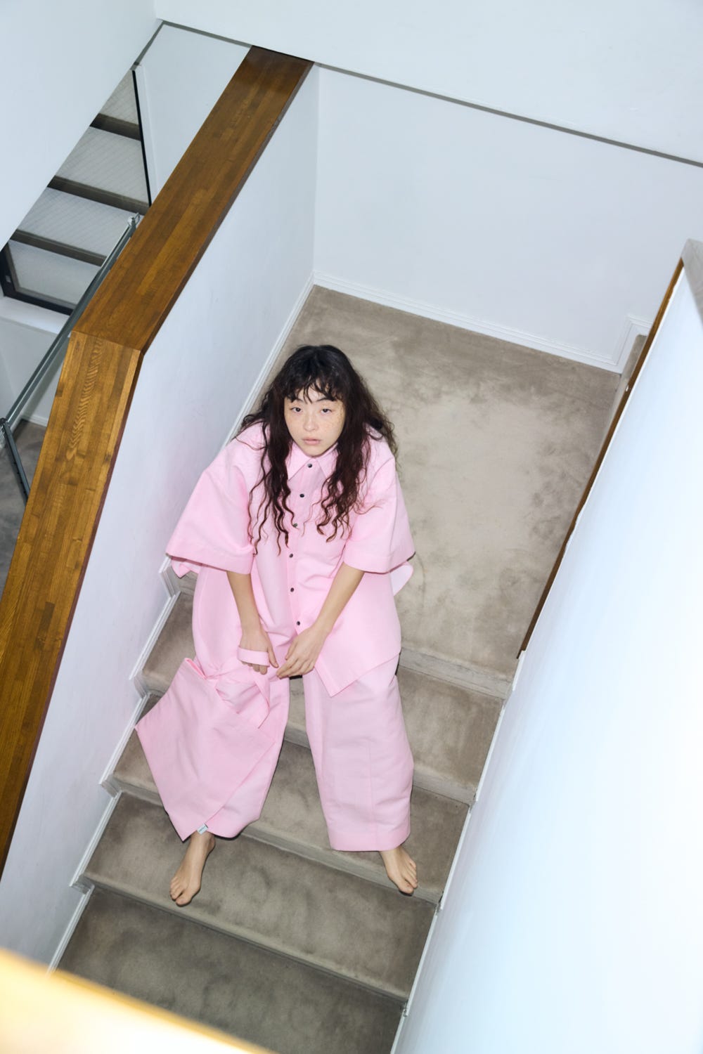EASY CURVE TROUSERS L/PNK 36