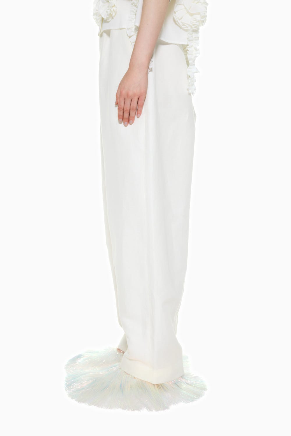 EASY CURVE TROUSERS WHT 36