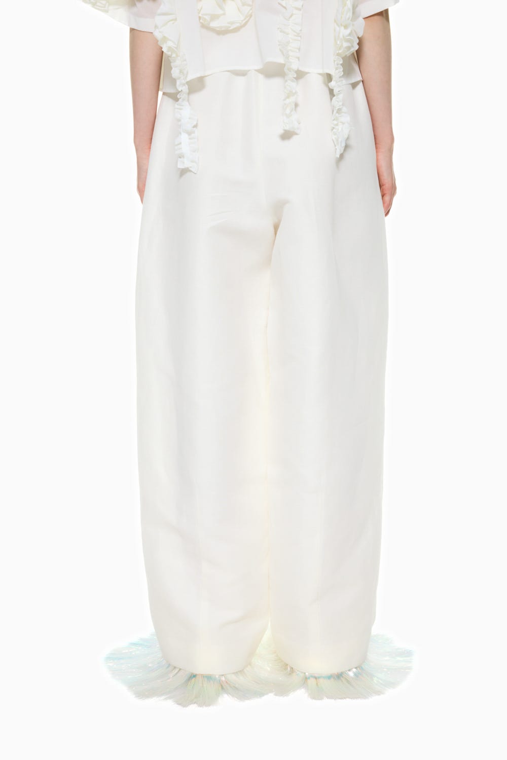 EASY CURVE TROUSERS WHT 36