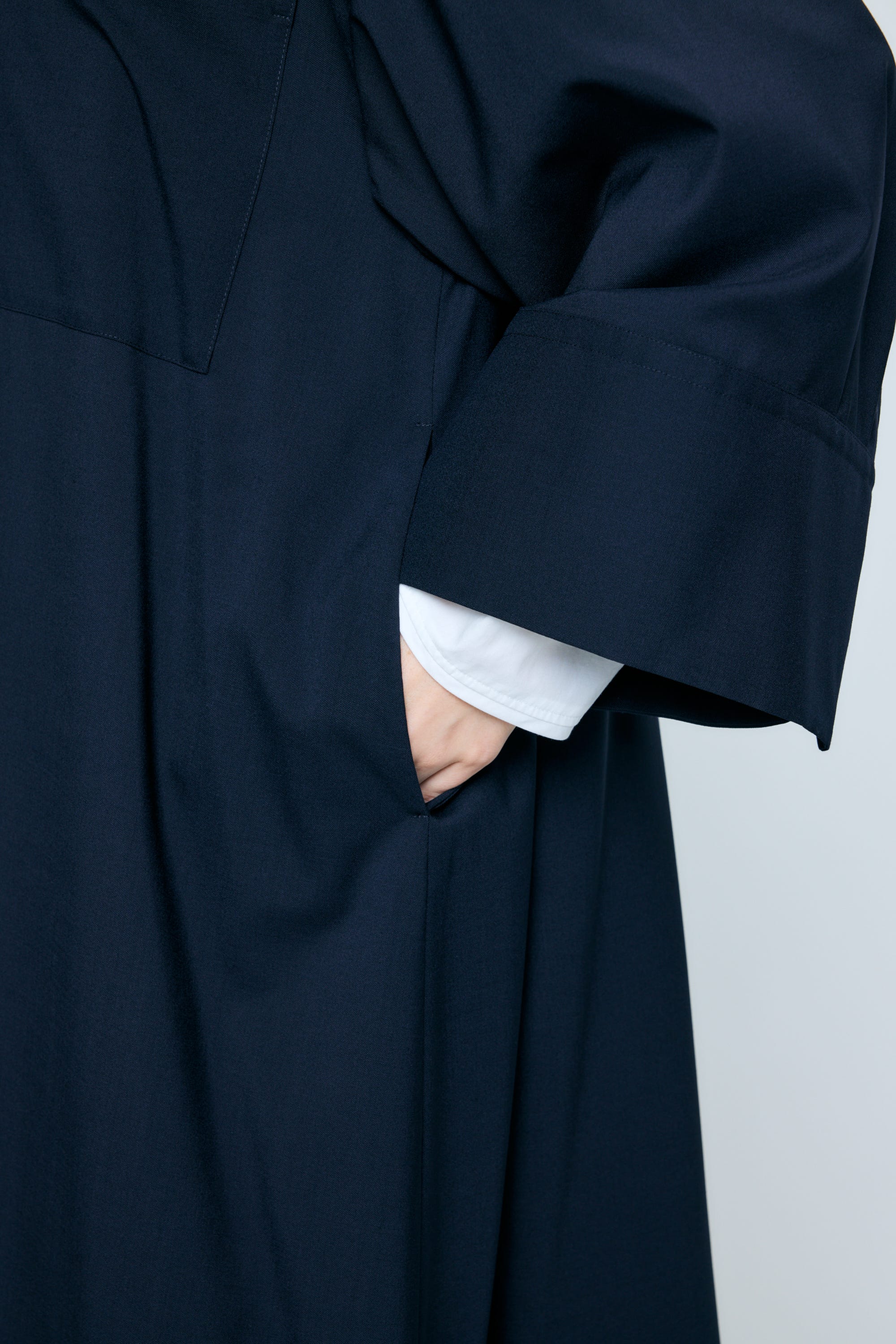 FLARE DRESS D/NVY 36