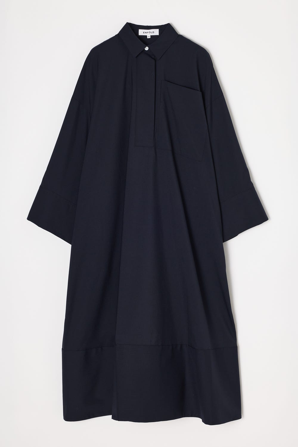 FLARE DRESS D/NVY 36