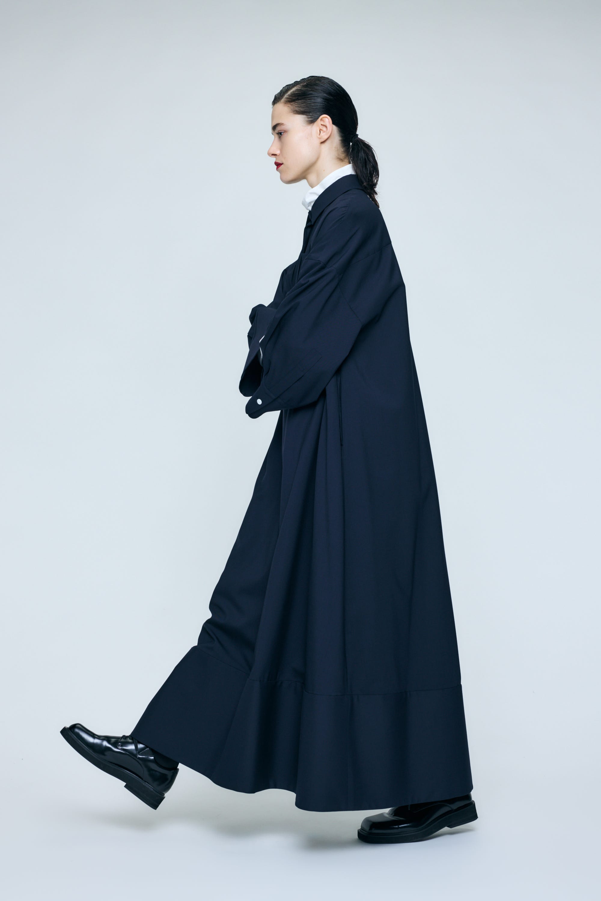 FLARE DRESS D/NVY 36