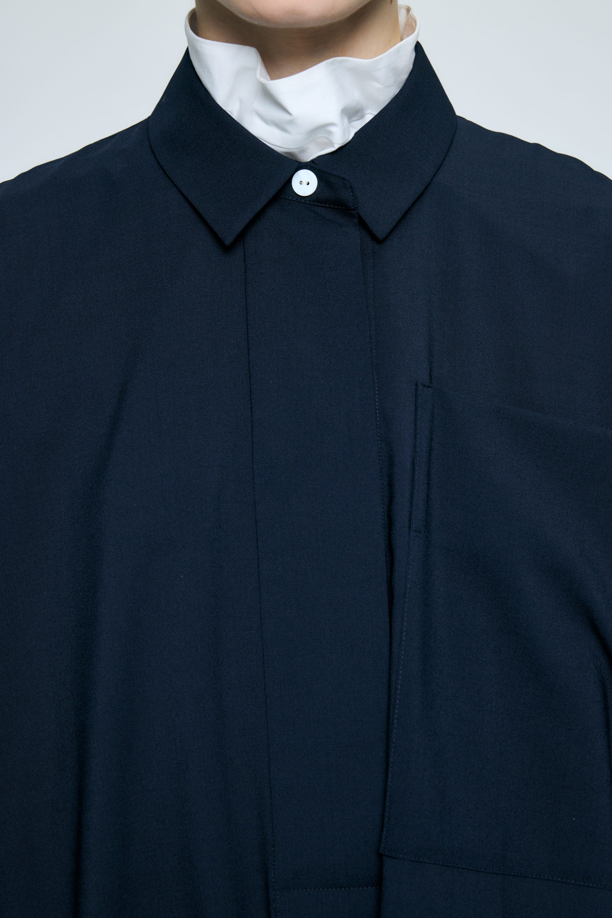 FLARE DRESS D/NVY 36