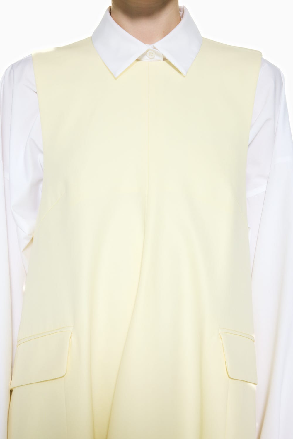 JUMPER DRESS ECRU 38