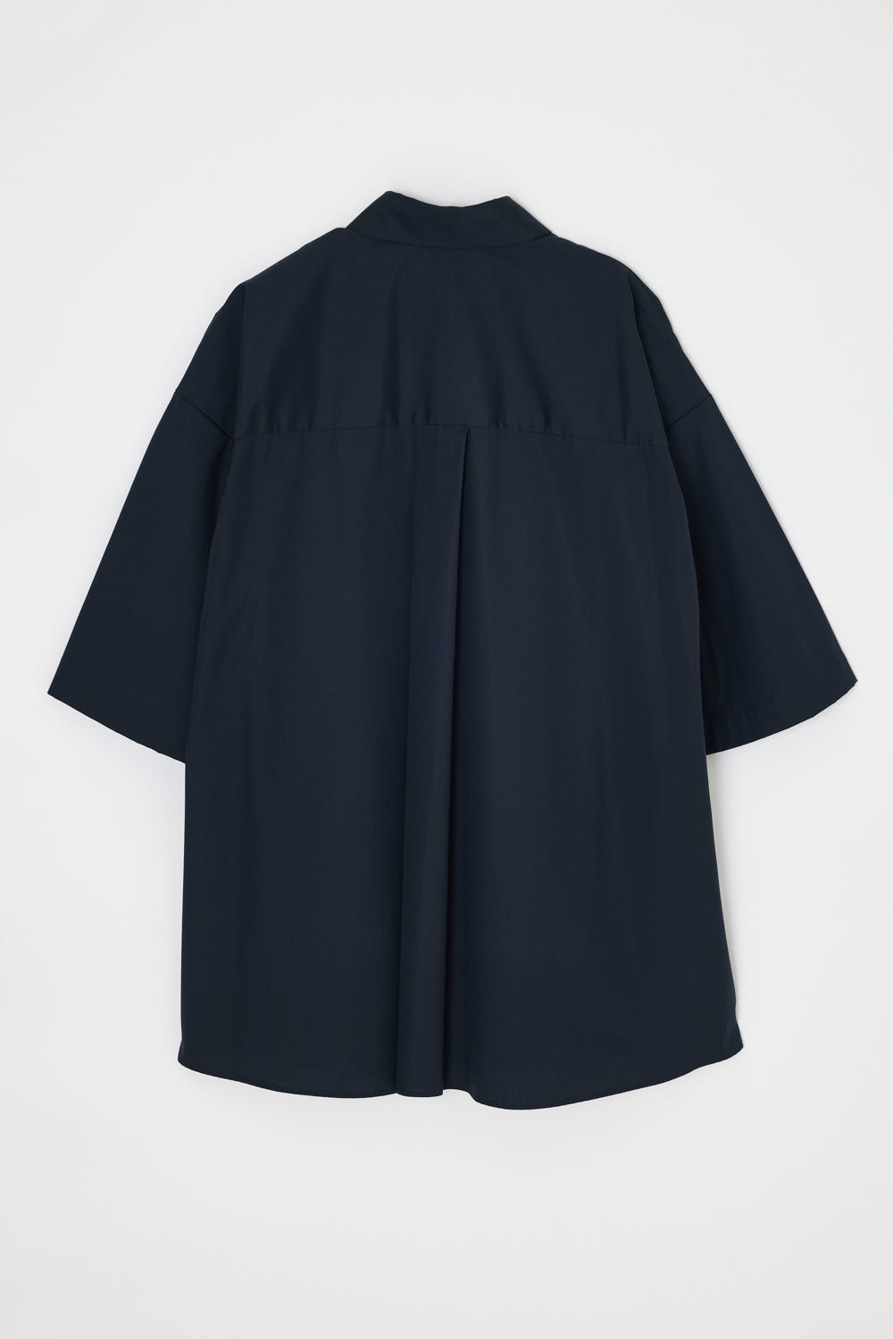 TUCK COLLAGE SHIRT D/NVY 38