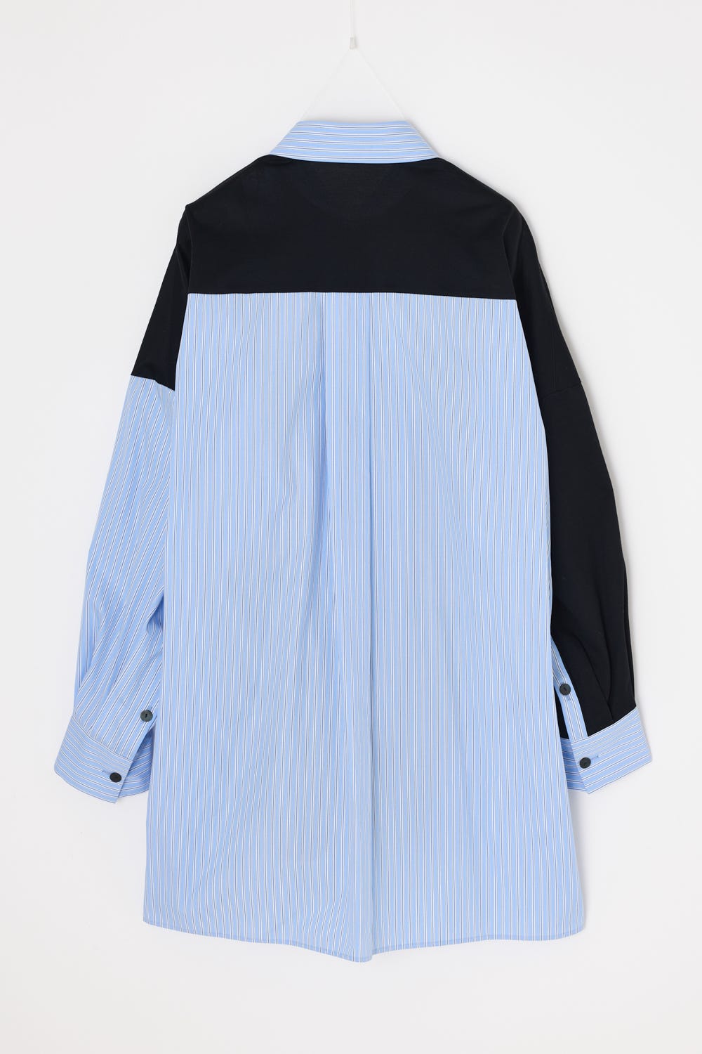 PATCHWORK SHIRT L/BLU 38