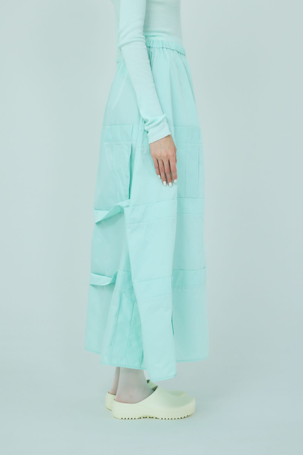 STEP SKIRT L/MINT 36