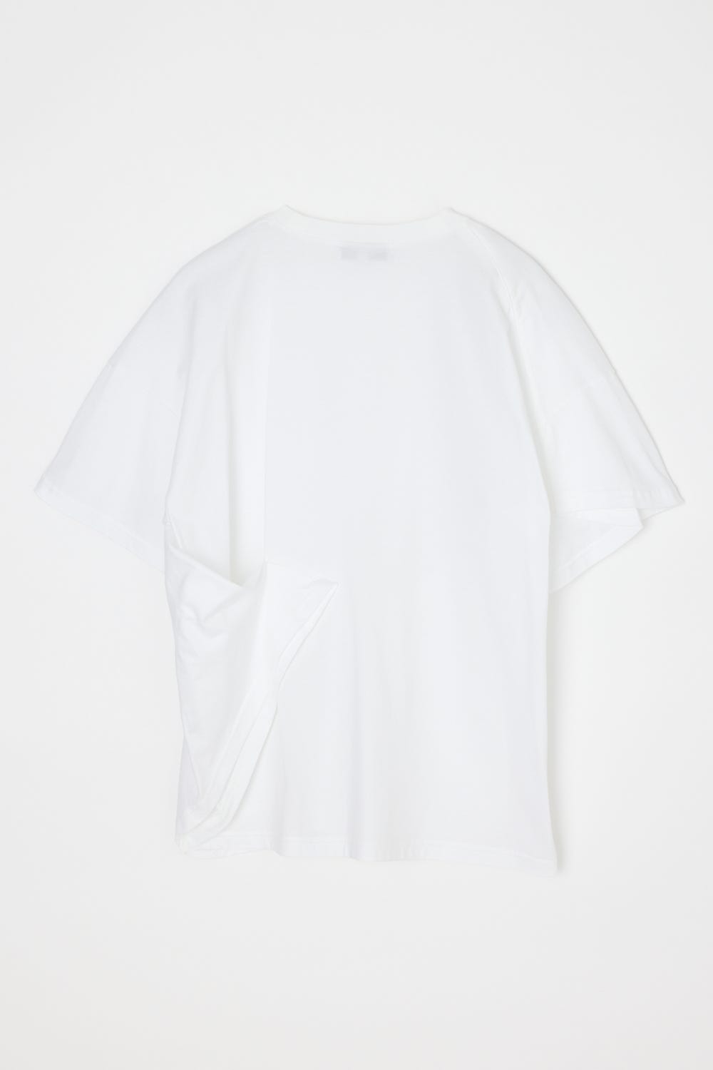 FOLDED BODY T-SHIRT WHT 38