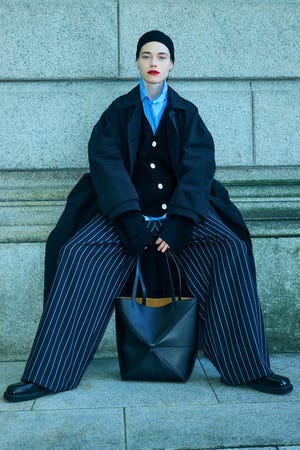 RELAX ELASTIC WIDE-TROUSERS