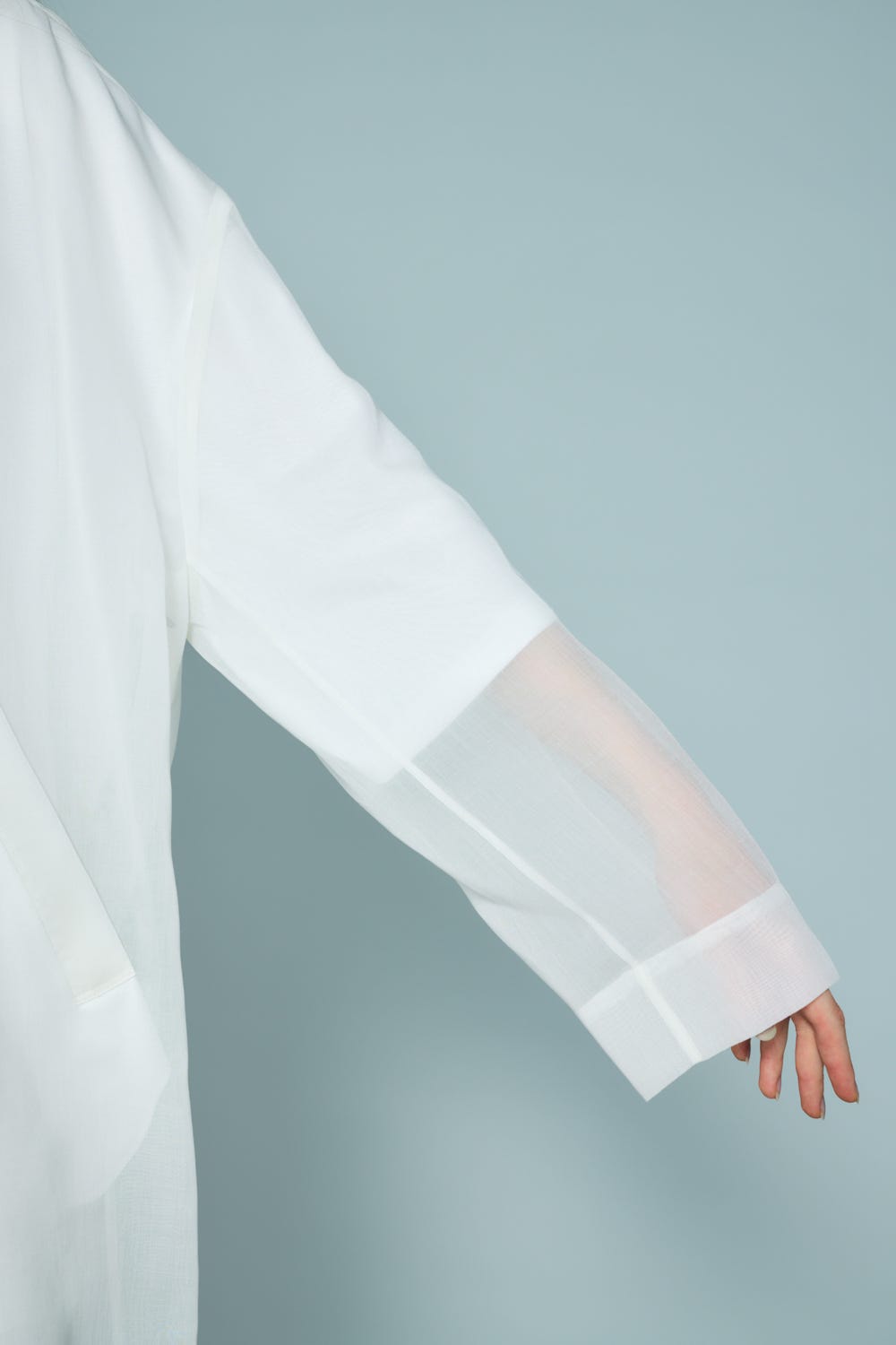 SHERR BIG JACKET WHT 38